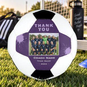 Balón De Fútbol Entrenador de Fútbol Personalizado Foto de Equipo 