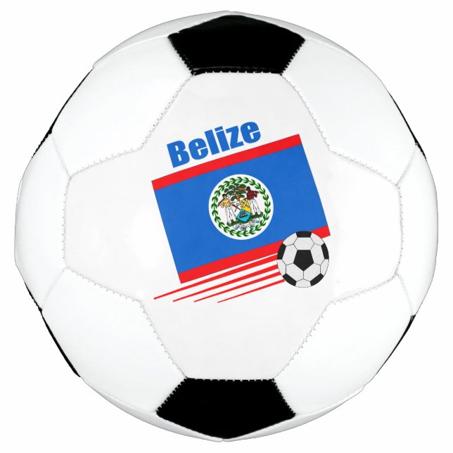 Balón De Fútbol Equipo de fútbol de Belice (Anverso)