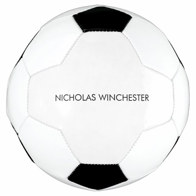 Balón De Fútbol Equipo deportivo de nombre personalizado personali (Anverso)