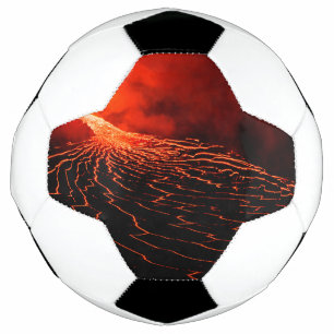 Balón De Fútbol erupción volcánica