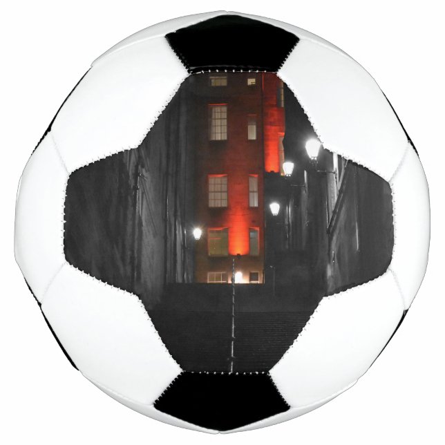 Balón De Fútbol Escalera gótica (Anverso)