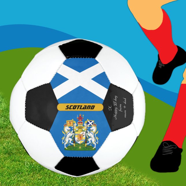 Balón De Fútbol Escocia personalizada, bandera, bola de fútbol fot (Subido por el creador)