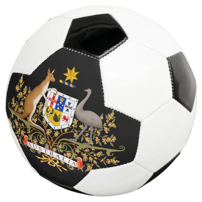 Balón De Fútbol escudo de armas de Australia (Tres cuartos)