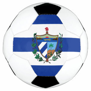 Balón De Fútbol escudo de armas de cuba