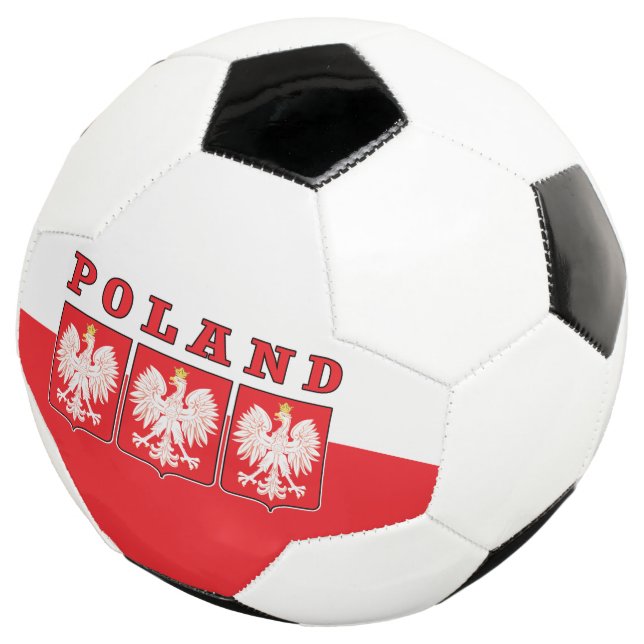 Balón De Fútbol Escudos de águila de Polonia (Tres cuartos)