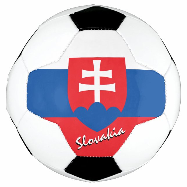 Balón De Fútbol Eslovaquia Bandera de Fútbol y Eslovaquia / Deport (Anverso)