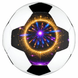 Balón De Fútbol Espejo Compacto Neon Galaxy