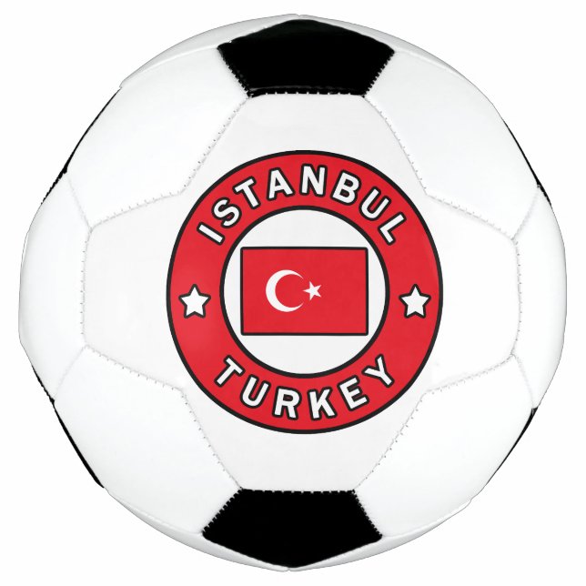 Balón De Fútbol Estambul Turquía (Anverso)