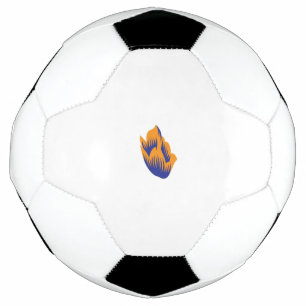 Balón De Fútbol Estilo decorativo, verde azul oscuro, wattle