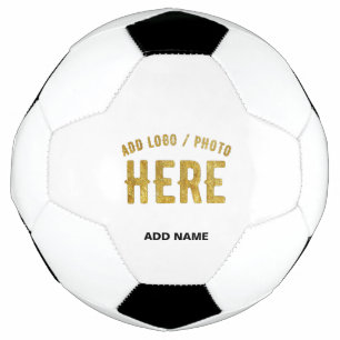 BALÓN DE FÚTBOL ESTILOSO MODERNO PERSONALIZABLE BLANCO VERIFICADO
