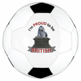 Balón De Fútbol Estoy orgulloso de ser británico
