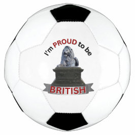 Balón De Fútbol Estoy orgulloso de ser británico