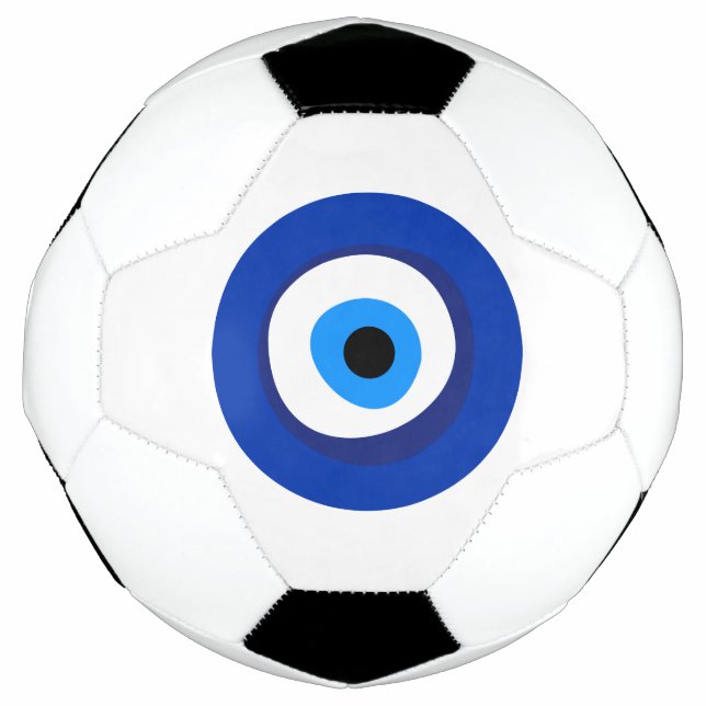 Balón De Fútbol evil eye ancient symbol antiquity talisman superst (Anverso)