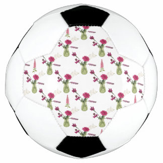 Balón De Fútbol Exotisches Blumenarrangement im Glas