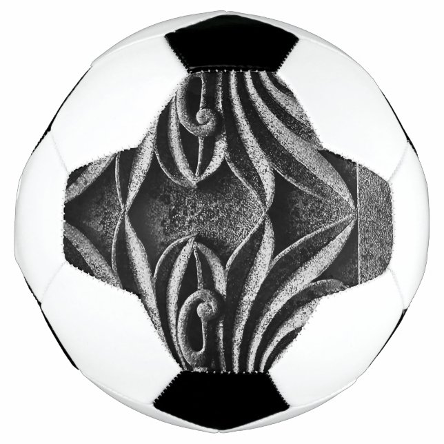 Balón De Fútbol Falleciendo pacíficamente (Anverso)