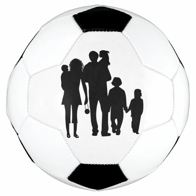 BALÓN DE FÚTBOL FAMILIA FELIZ (Anverso)