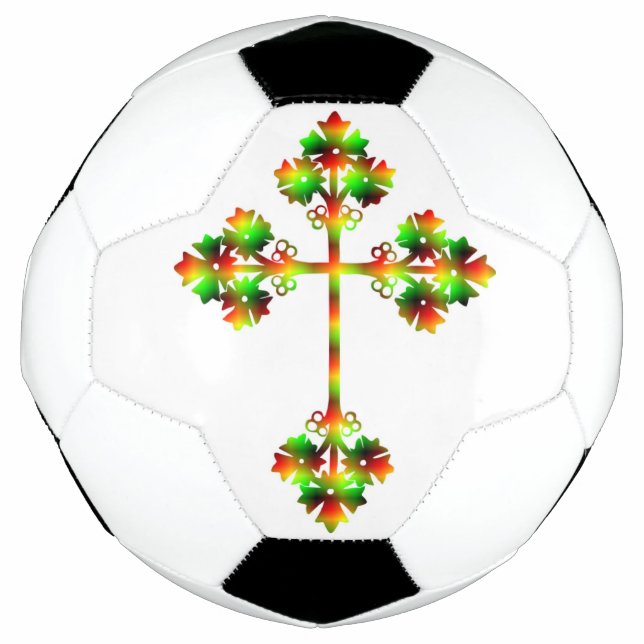 BALÓN DE FÚTBOL FANCY CROSS (Anverso)