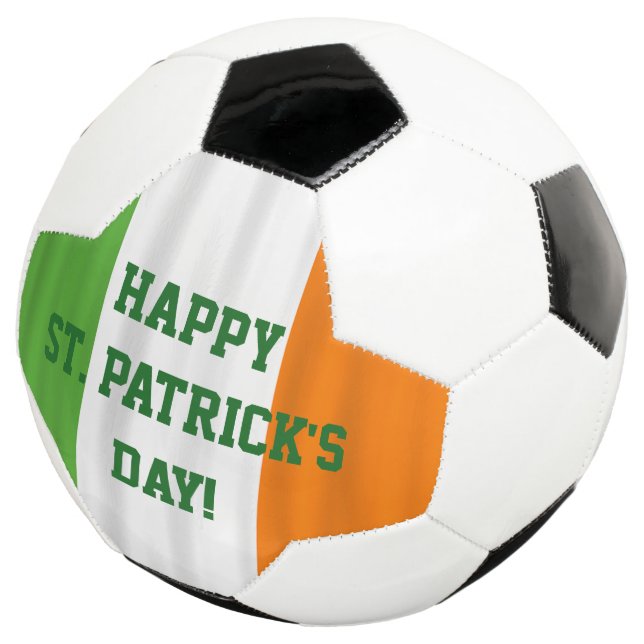 Balón De Fútbol Feliz Día de San Patricio, bola de fútbol de bande (Tres cuartos)