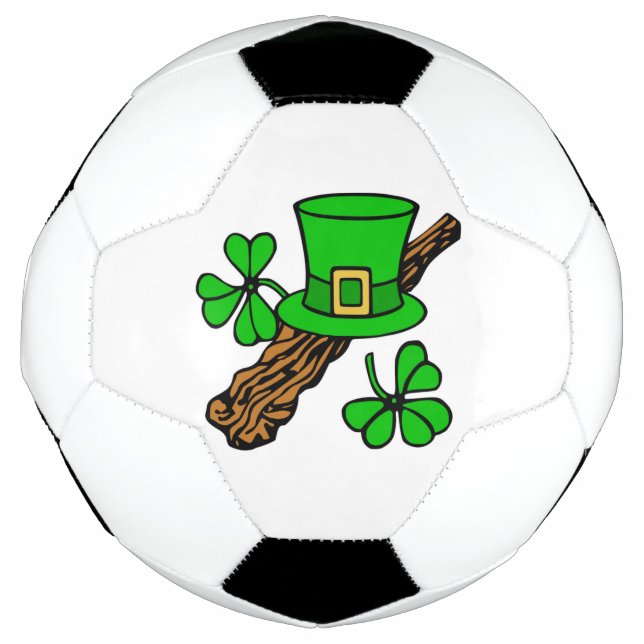 BALÓN DE FÚTBOL FELIZ DÍA DE SAN PATRICK (Anverso)
