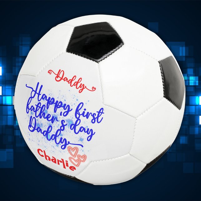 Balón De Fútbol Feliz Día del Padre Papá | (Subido por el creador)