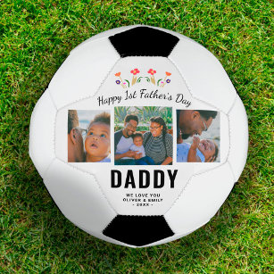 Balón De Fútbol Feliz Día del Padre Papá Keepsake 3 Foto