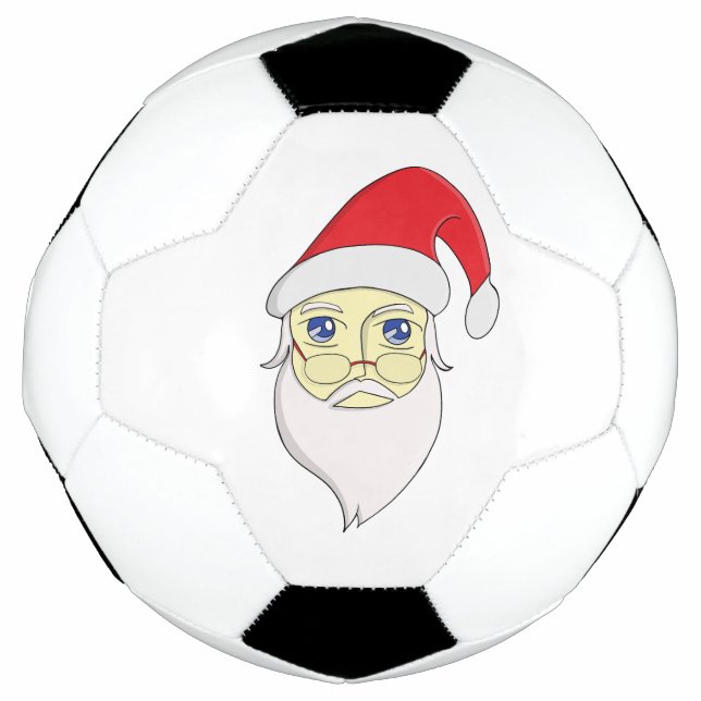 Balón De Fútbol Feliz Navidad Santa (Anverso)