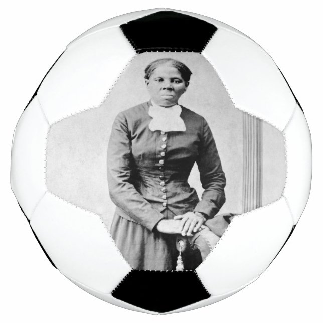 Balón De Fútbol Ferrocarril Subterráneo Harriet Tubman Conductor (Anverso)