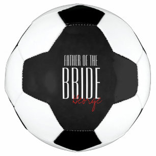 Balón De Fútbol Fiesta de bodas "Padre de la Novia"