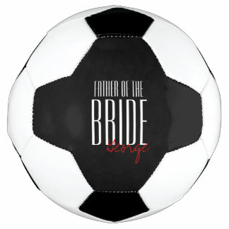 Balón De Fútbol Fiesta de bodas "Padre de la Novia"