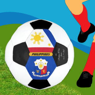 Balón De Fútbol Filipinas Personalizada, Bandera, Fotóbol