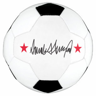 Balón De Fútbol Firma Trump