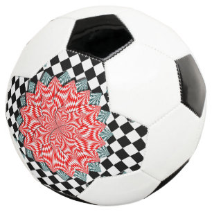 Balón De Fútbol Flor digital por Kenneth Yoncich