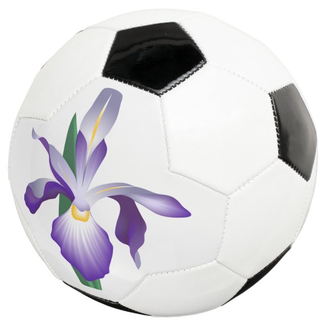 Balón De Fútbol Flor Iris (Tres cuartos)