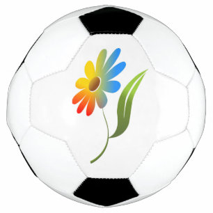 BALÓN DE FÚTBOL FLORES DE RAINBOW