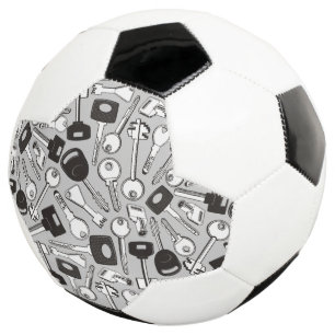 Balón De Fútbol Fondo de conjunto de claves