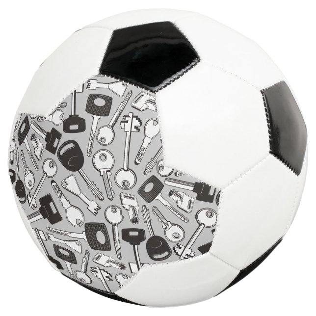 Balón De Fútbol Fondo de conjunto de claves (Tres cuartos)