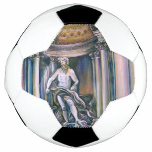 Balón De Fútbol Fontana Di Trevi, Roma