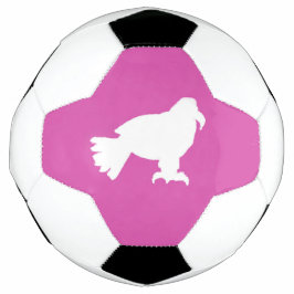 Balón De Fútbol Forma de águila blanca rosa de la bola de fútbol