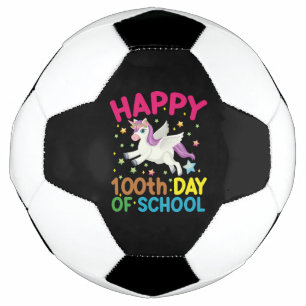 Balón De Fútbol Fórmula Matemática 100 Días De Maestra Divertida E