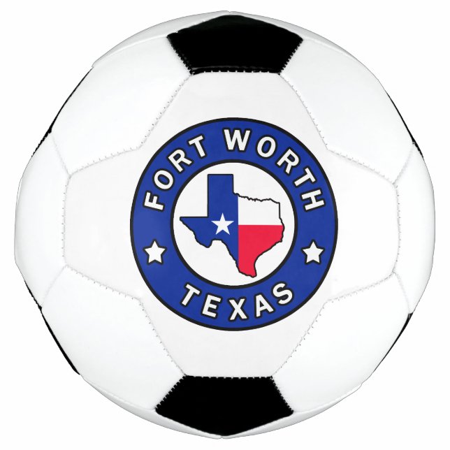 Balón De Fútbol Fort Worth Texas (Anverso)