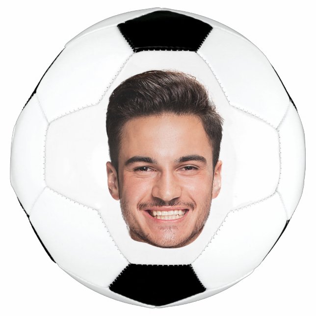 Balón De Fútbol Foto de Cara Personalizada (Anverso)