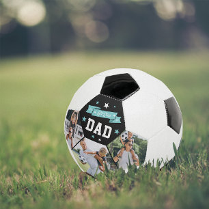 Balón De Fútbol Foto del Personalizado de Star Dad