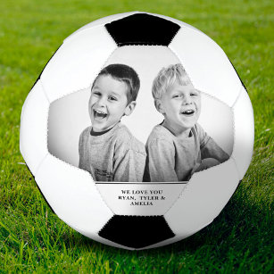Balón De Fútbol Foto del Personalizado del día del padre moderno