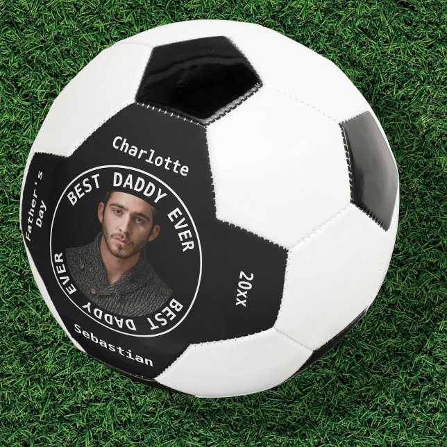 Balón De Fútbol Foto personalizada del Día del Mejor Padre (Subido por el creador)