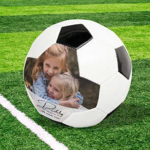 Balón De Fútbol Foto Personalizada Mejor Papá Del Mundo
