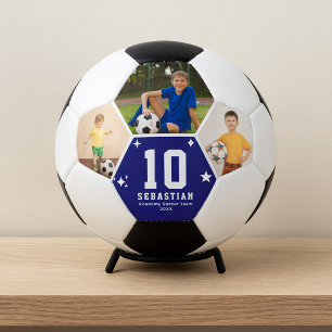 Balón De Fútbol Fotos y texto del jugador del equipo de fútbol per