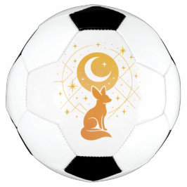 Balón De Fútbol Fox del Desierto Celeste - Luna y Estrellas Cósmic