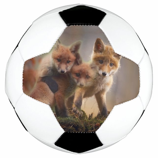 Balón De Fútbol Foxy Triplets (Anverso)