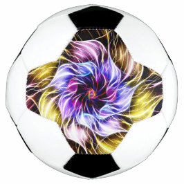 Balón De Fútbol fractal flower
