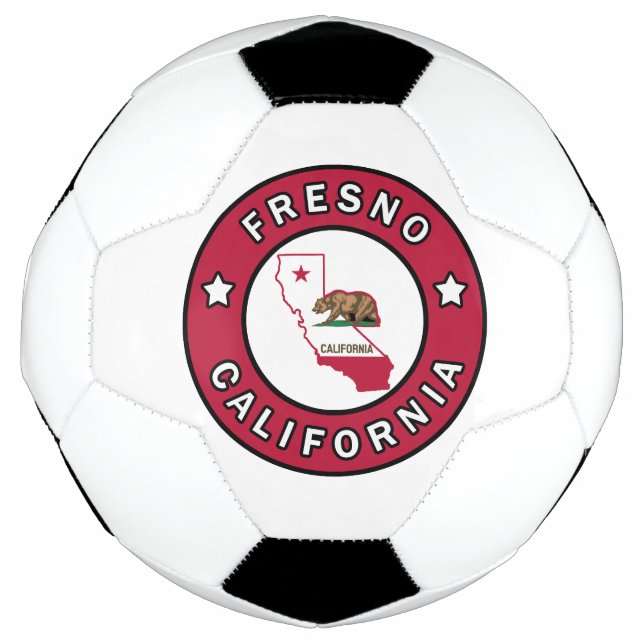 Balón De Fútbol Fresno California (Anverso)
